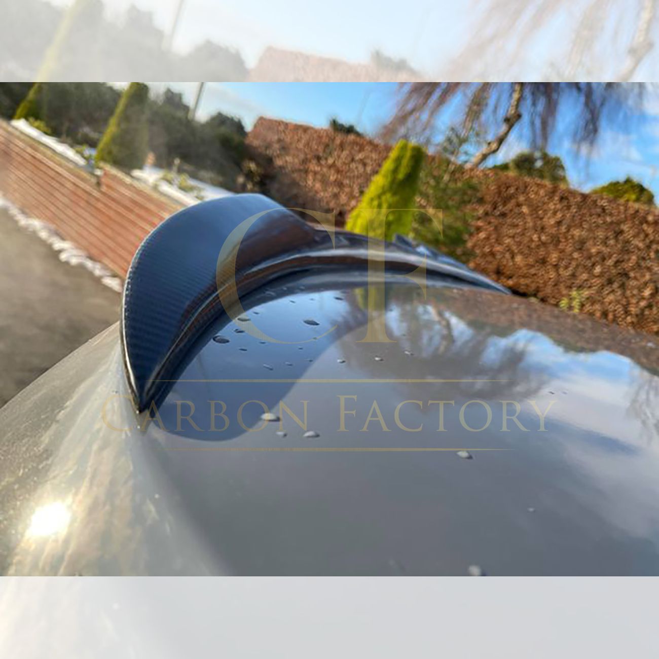 BMW 3 Series E93 Convertible inc M3 PSM Style Pre-preg Carbon Fibre Boot Spoiler 07-13 by Carbon Factory-Carbon Factory