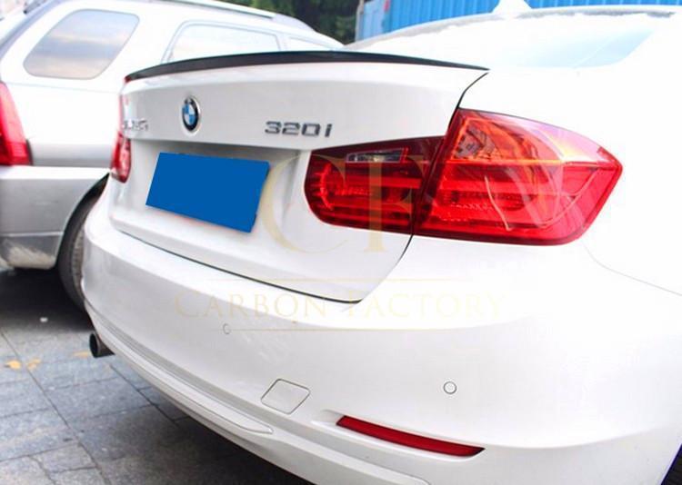 BMW 3 Series F30 F80 Saloon inc M3 Carbon Fibre Boot Spoiler M3 Style 13-18 by Carbon Factory-Carbon Factory