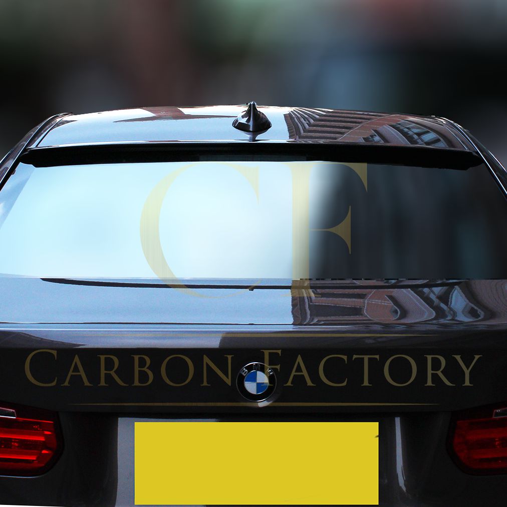 BMW 3 Series F30 F80 Saloon inc M3 Carbon Fibre Roof Spoiler M3 Style 13-18 by Carbon Factory-Carbon Factory