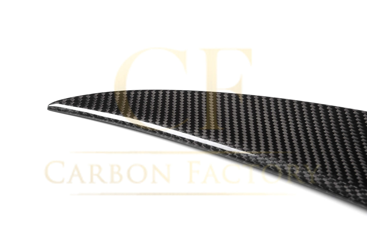 BMW 3 Series F30 F80 Saloon inc M3 MP Style Pre-preg Carbon Fibre Boot Spoiler 13-18 by Carbon Factory-Carbon Factory