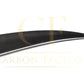 BMW 3 Series F30 F80 Saloon inc M3 MP Style Pre-preg Carbon Fibre Boot Spoiler 13-18 by Carbon Factory-Carbon Factory