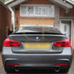 BMW 3 Series F30 F80 Saloon inc M3 MP Style Pre-preg Carbon Fibre Boot Spoiler 13-18 by Carbon Factory-Carbon Factory