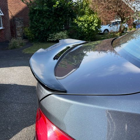 BMW 3 Series F30 F80 Saloon inc M3 PSM Style Gloss Black Boot Spoiler 13-18 by Carbon Factory-Carbon Factory