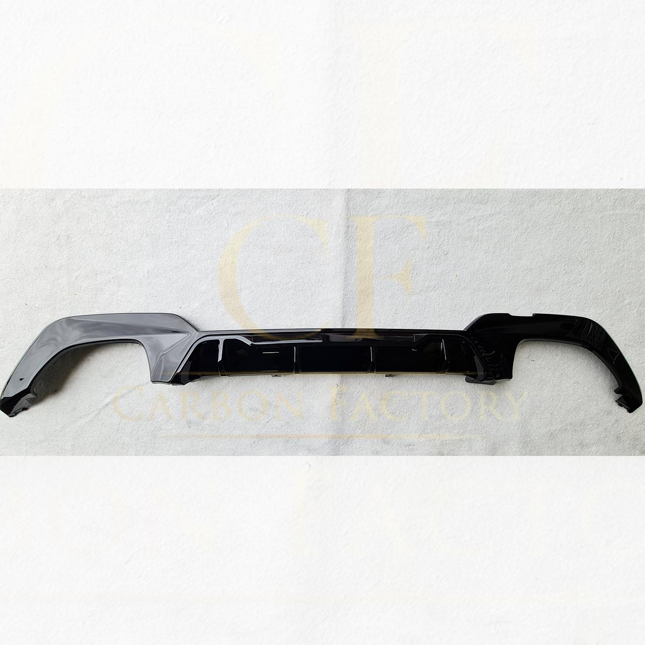 BMW 3 Series G20 G21 340i Gloss Black MP Style Rear Diffuser 19-22-Carbon Factory