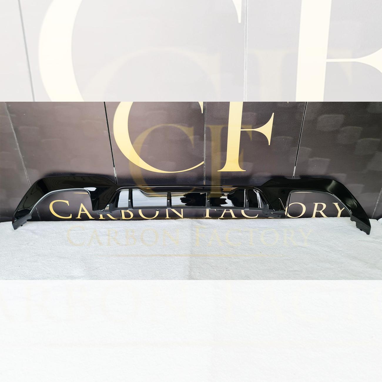 BMW 3 Series G20 G21 340i Gloss Black MP Style Rear Diffuser 19-22 by Carbon Factory-Carbon Factory