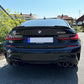 BMW 3 Series G20 G21 340i Gloss Black MP Style Rear Diffuser 19-22-Carbon Factory