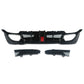 BMW 3 Series G20 G21 Gloss Black LED Rear Diffuser Quad Exhaust 19-22-Carbon Factory