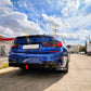 BMW 3 Series G20 G21 Gloss Black LED Rear Diffuser Quad Exhaust 19-22-Carbon Factory