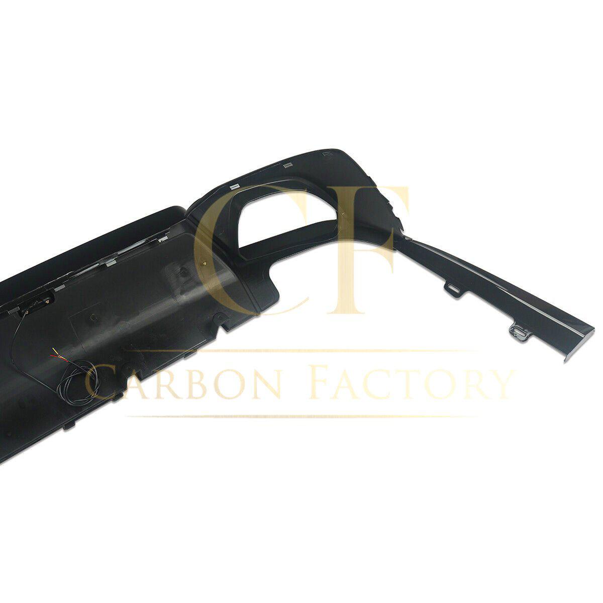 BMW 3 Series G20 G21 Gloss Black LED Rear Diffuser Quad Exhaust 19-22 by Carbon Factory-Carbon Factory