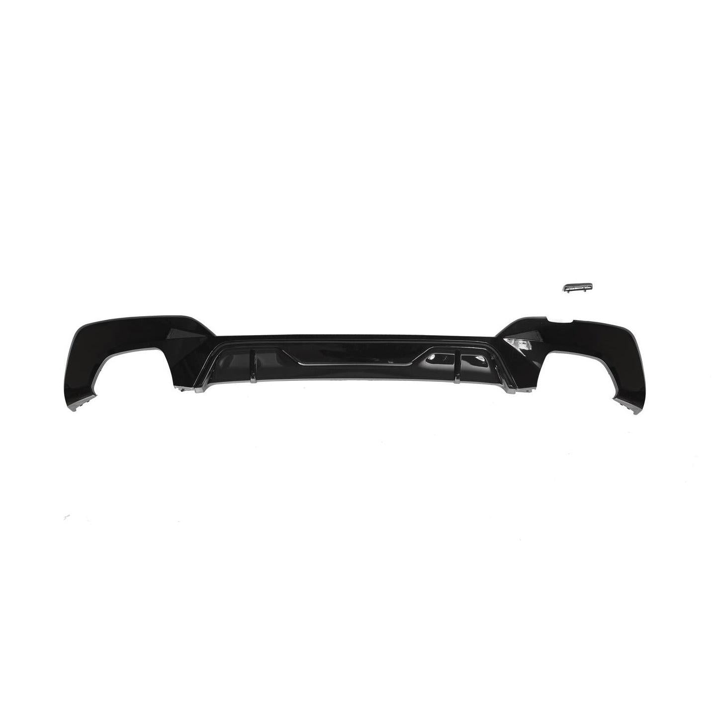 BMW 3 Series G20 G21 Gloss Black M Style Rear Diffuser 19-22 - Quad exhaust-Carbon Factory