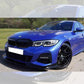 BMW 3 Series G20 G21 Pre-LCI Gloss Black AC Style Front Splitter 19-22-Carbon Factory