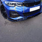 BMW 3 Series G20 G21 Pre-LCI Gloss Black AC Style Front Splitter 19-22-Carbon Factory