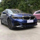 BMW 3 Series G20 G21 Pre-LCI Gloss Black AL Style Front Splitter 19-22 by Carbon Factory-Carbon Factory