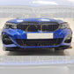 BMW 3 Series G20 G21 Pre-LCI Gloss Black MP Style Front Splitter 19-21 by Carbon Factory-Carbon Factory