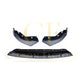 BMW 3 Series G20 LCI Gloss Black BK Front Splitter 23-Present-Carbon Factory