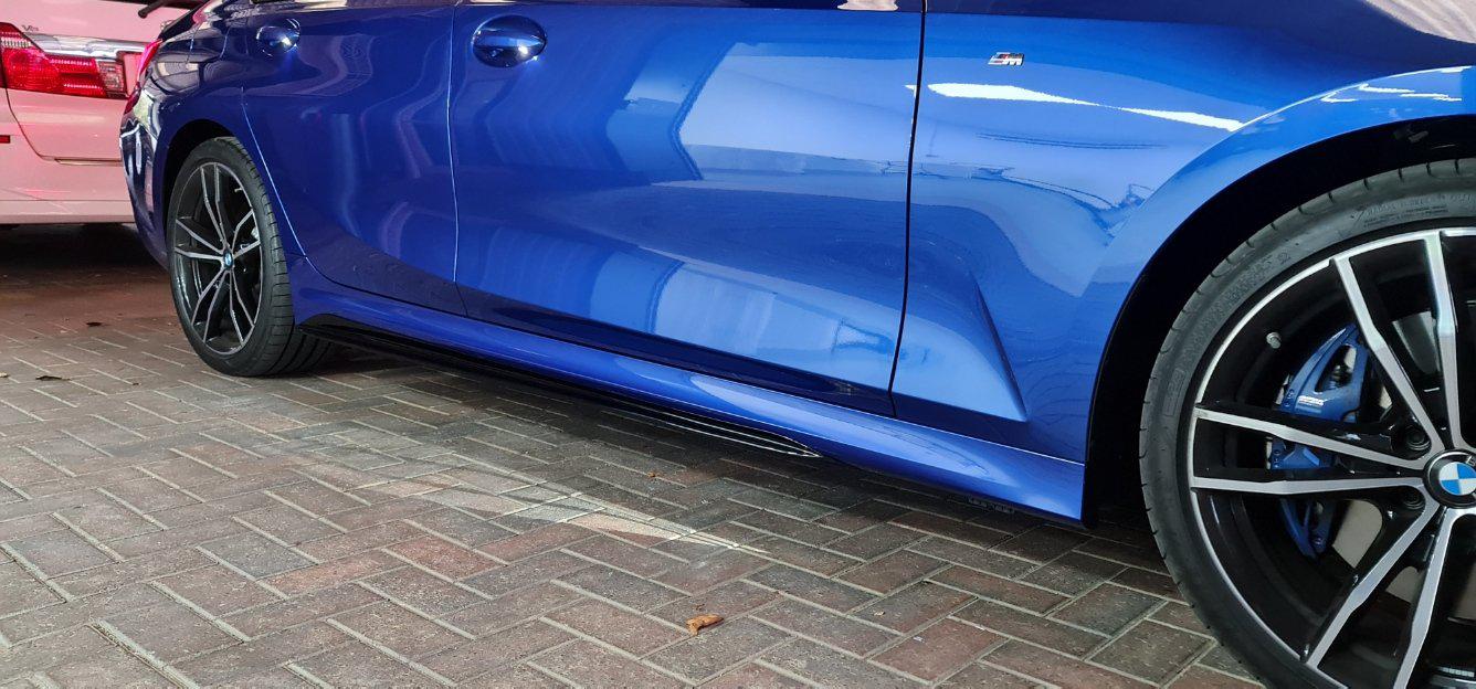 BMW 3 Series G20 MP Style Carbon Fibre Side Skirt 19-Present-Carbon Factory