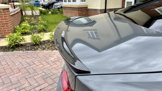 BMW 4 Series F32 Coupe MP Style Carbon Fibre Boot Spoiler 14-20-Carbon Factory