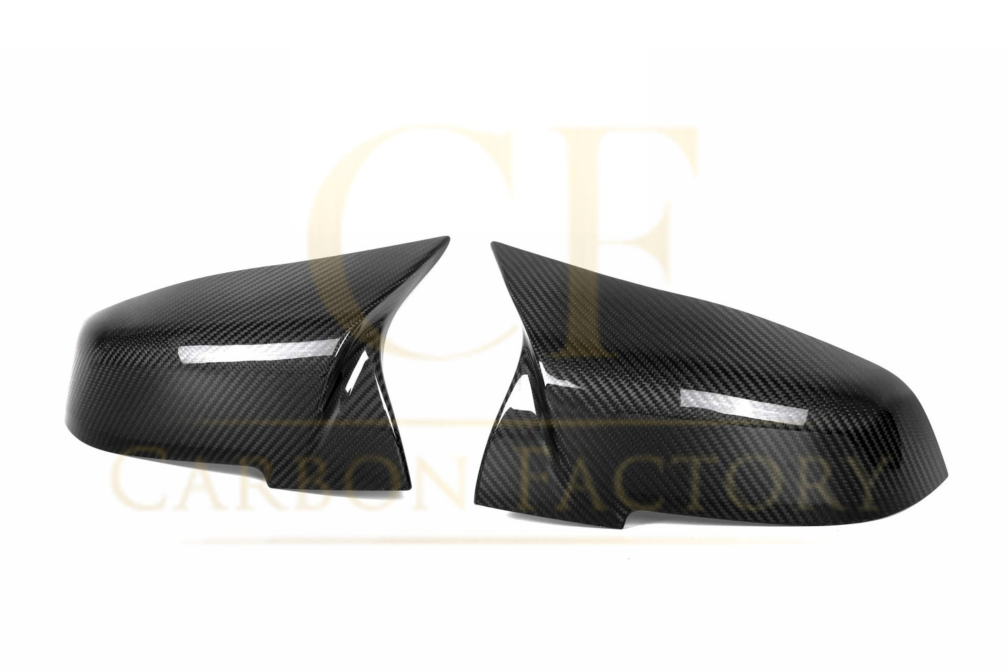 BMW 4 Series F32 F33 F36 V Style Pre-Preg Carbon Fibre Replacement Mirror Covers 12-20 by Carbon Factory-Carbon Factory