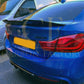 BMW 4 Series F33 Convertible inc F83 M4 PSM Style Gloss Black Boot Spoiler 14-20-Carbon Factory