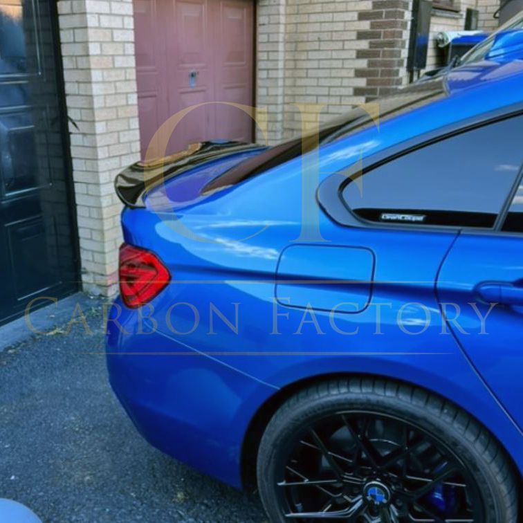 BMW 4 Series F33 Convertible inc F83 M4 PSM Style Gloss Black Boot Spoiler 14-20-Carbon Factory