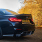 BMW 4 Series F33 Convertible inc F83 M4 V Style Pre-preg Carbon Fibre Boot Spoiler 14-20-Carbon Factory