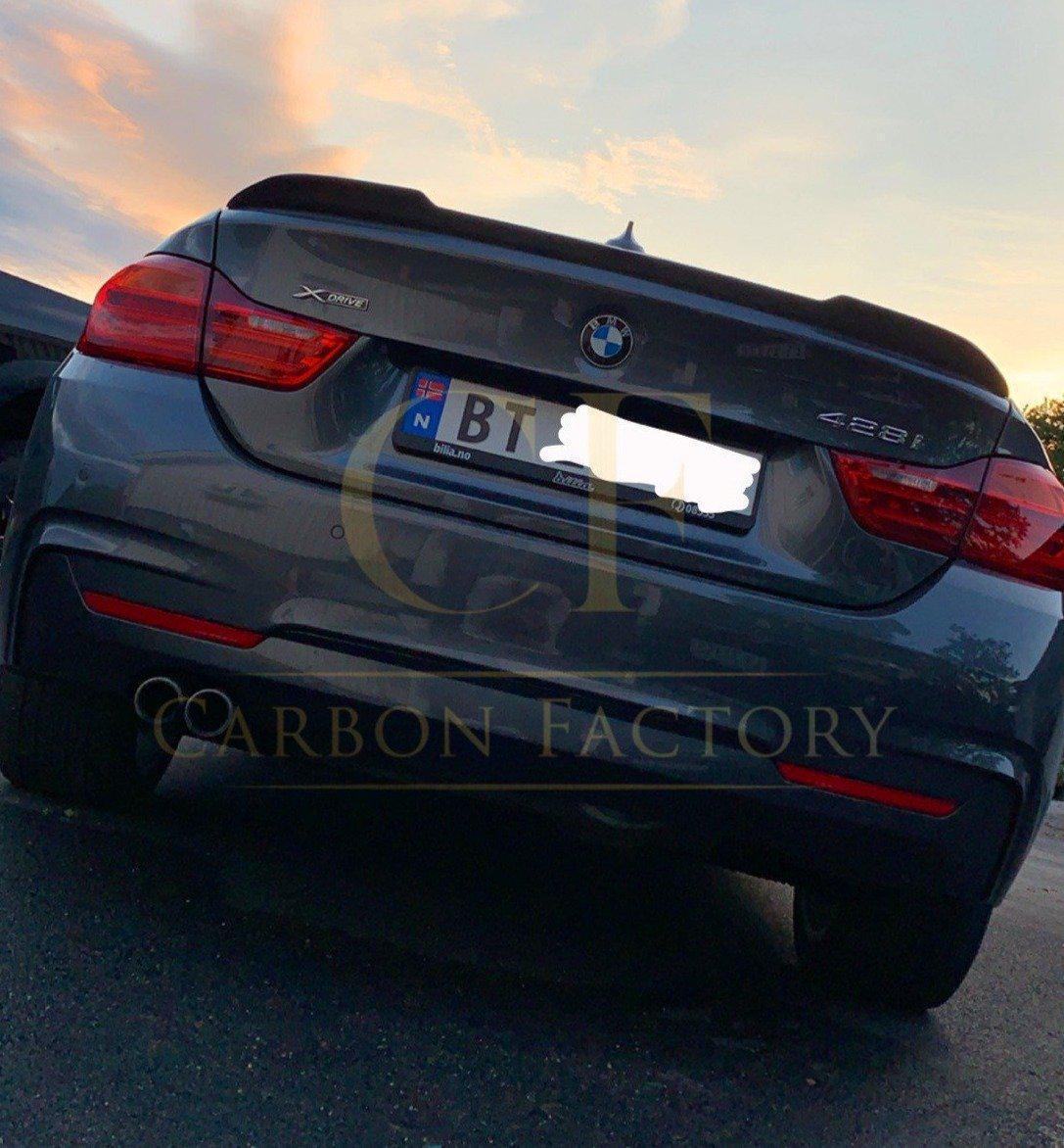 BMW 4 Series F36 Gran Coupe CS Style Pre-preg Carbon Fibre Boot Spoiler 14-20-Carbon Factory