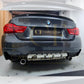 BMW 4 Series F36 Gran Coupe MP Style Gloss Black Boot Spoiler 14-20 by Carbon Factory-Carbon Factory