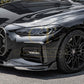 BMW 4 Series G22 G23 Pre-Preg Carbon Fibre Front Bumper Trims 20-Present-Carbon Factory