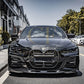 BMW 4 Series G22 G23 Pre-Preg Carbon Fibre Front Bumper Trims 20-Present-Carbon Factory