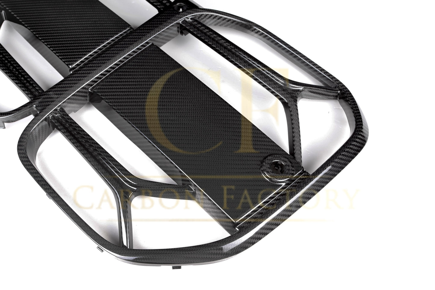 BMW 4 Series G26 CSL Style Pre-Preg Carbon Front Grille 20-Present-Carbon Factory