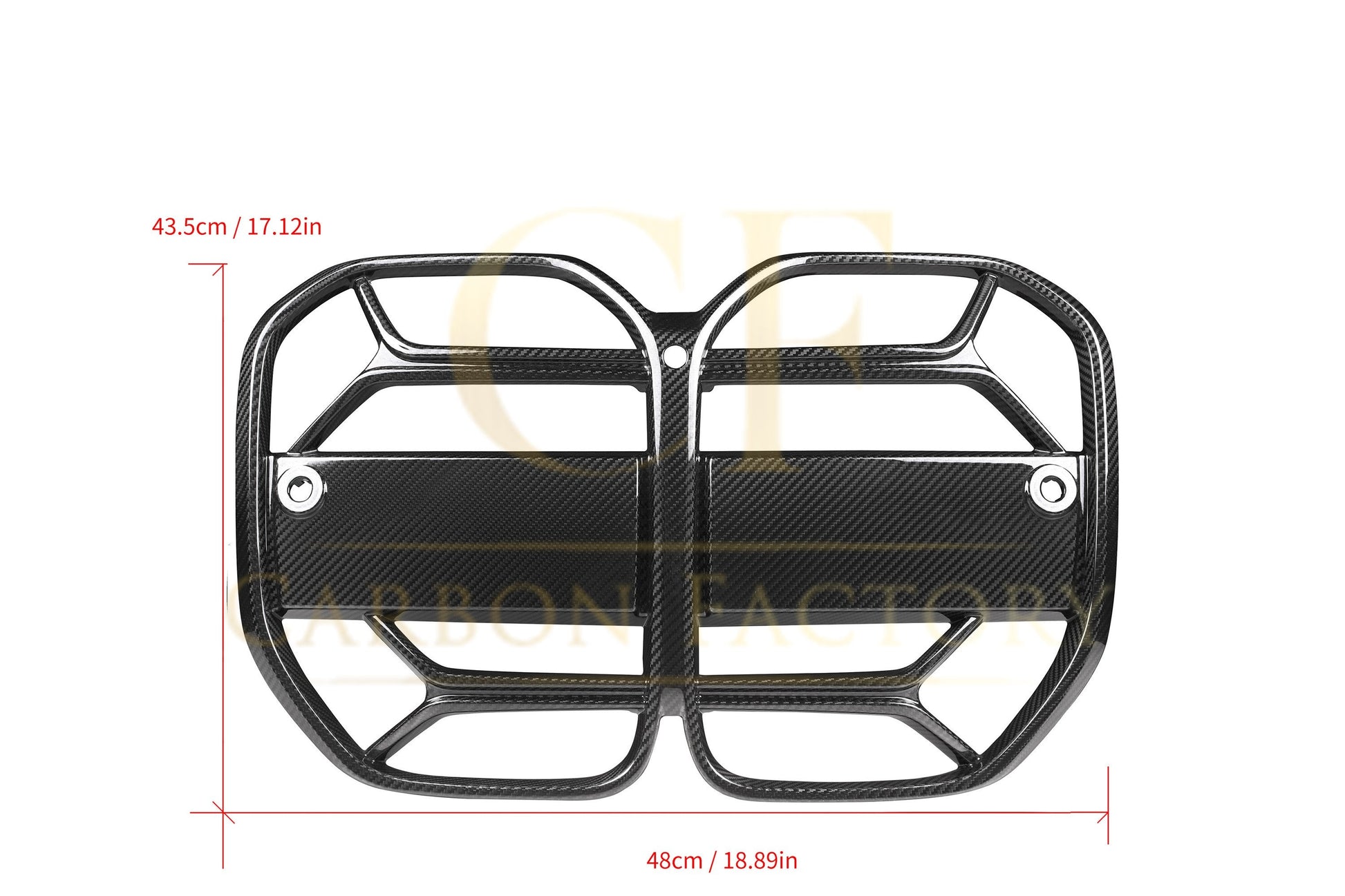 BMW 4 Series G26 CSL Style Pre-Preg Carbon Front Grille 20-Present-Carbon Factory