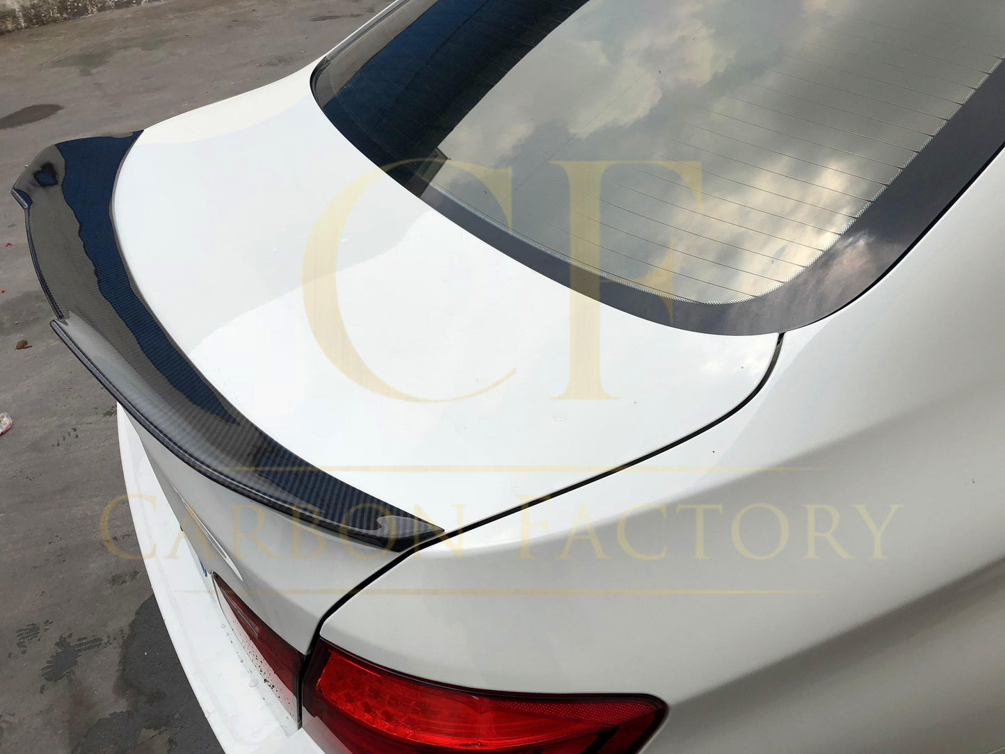 BMW 5 Series F10 inc M5 Carbon Fibre Boot Spoiler PSM Style 10-17 by Carbon Factory-Carbon Factory