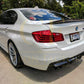 BMW 5 Series F10 inc M5 Carbon Fibre Boot Spoiler PSM Style 10-17 by Carbon Factory-Carbon Factory