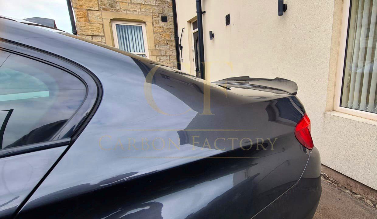 BMW 5 Series F10 inc M5 Carbon Fibre Boot Spoiler PSM Style 10-17 by Carbon Factory-Carbon Factory