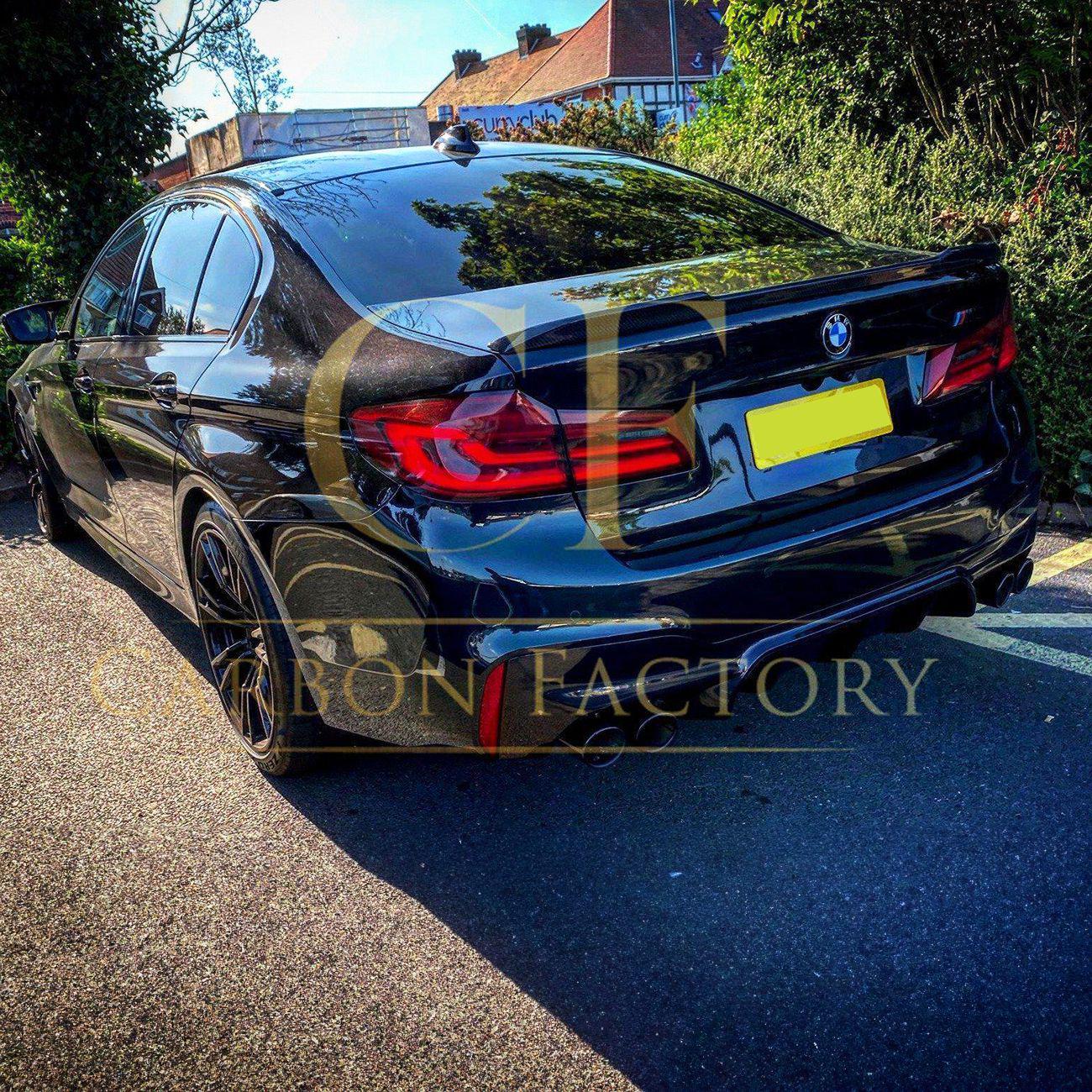 BMW 5 Series G30 F90 M5 CS Style Pre-Preg Carbon Fibre Boot Spoiler 17-23 by Carbon Factory-Carbon Factory