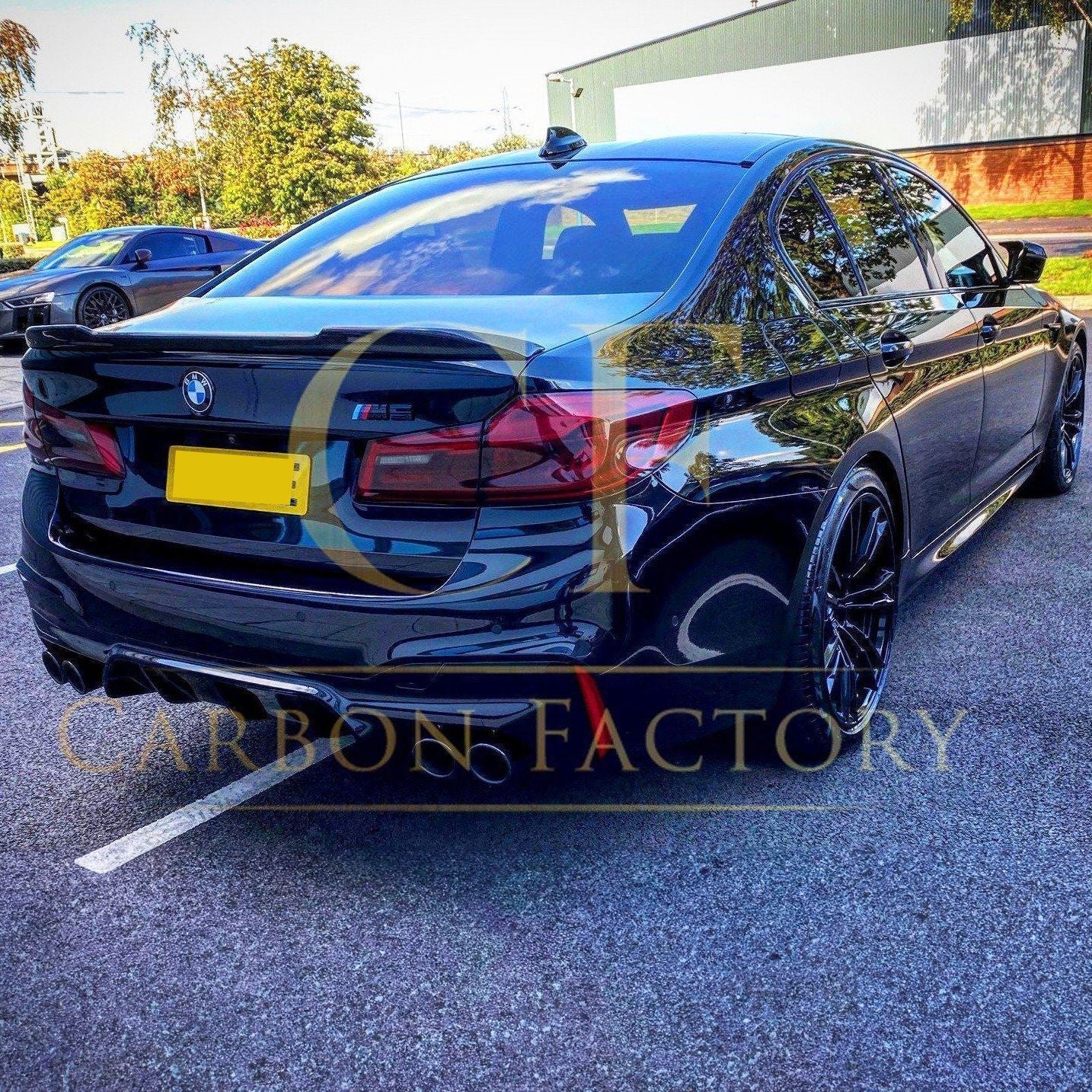 BMW 5 Series G30 F90 M5 CS Style Pre-Preg Carbon Fibre Boot Spoiler 17-23 by Carbon Factory-Carbon Factory