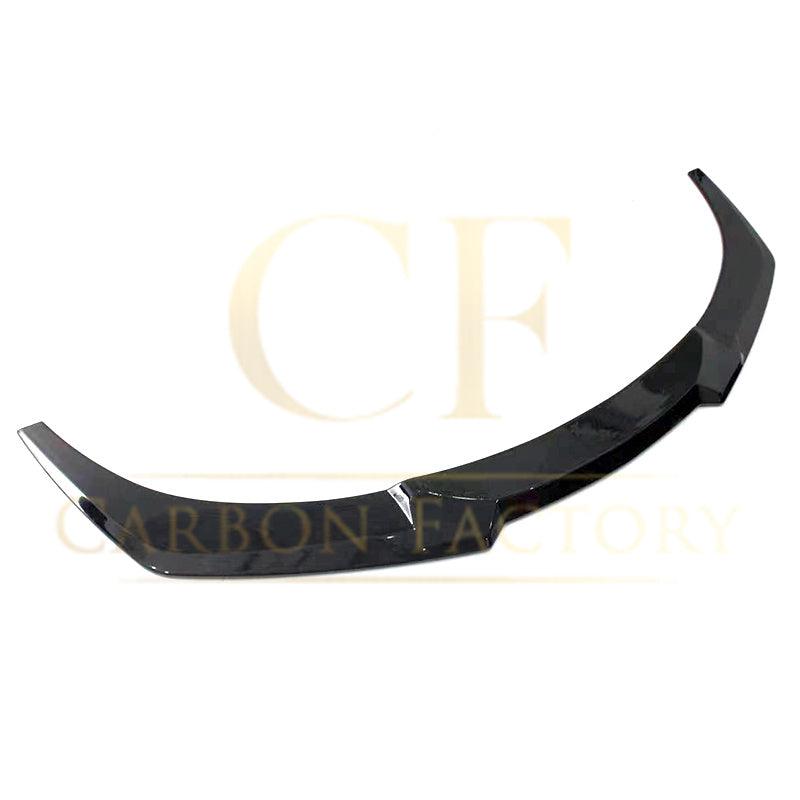 BMW 6 Series F06 F12 F13 M Sport V Style Gloss Black Front Splitter 11-18 by Carbon Factory-Carbon Factory