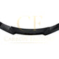 BMW 6 Series F06 F12 F13 M Sport V Style Gloss Black Front Splitter 11-18 by Carbon Factory-Carbon Factory