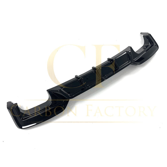 BMW 6 Series F06 F12 F13 M Sport V Style Gloss Black Rear Diffuser 12-17 (Quad Exhaust)-Carbon Factory