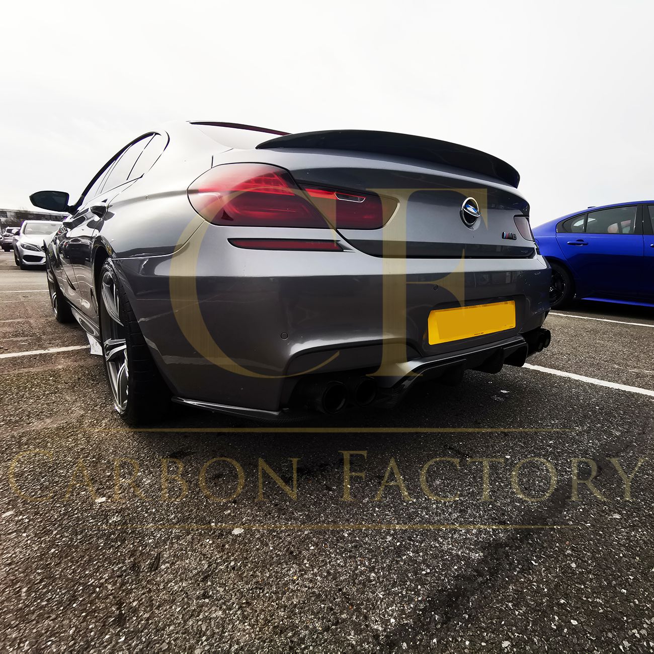 BMW 6 Series F06 F12 F13 inc M6 Carbon Fibre Boot Spoiler M Performance Style 11-18-Carbon Factory