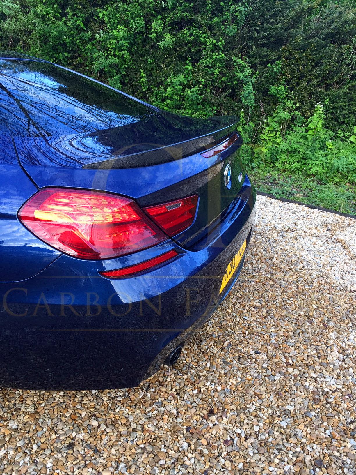 BMW 6 Series F06 F12 F13 inc M6 Carbon Fibre Boot Spoiler MP Style 11-18-Carbon Factory