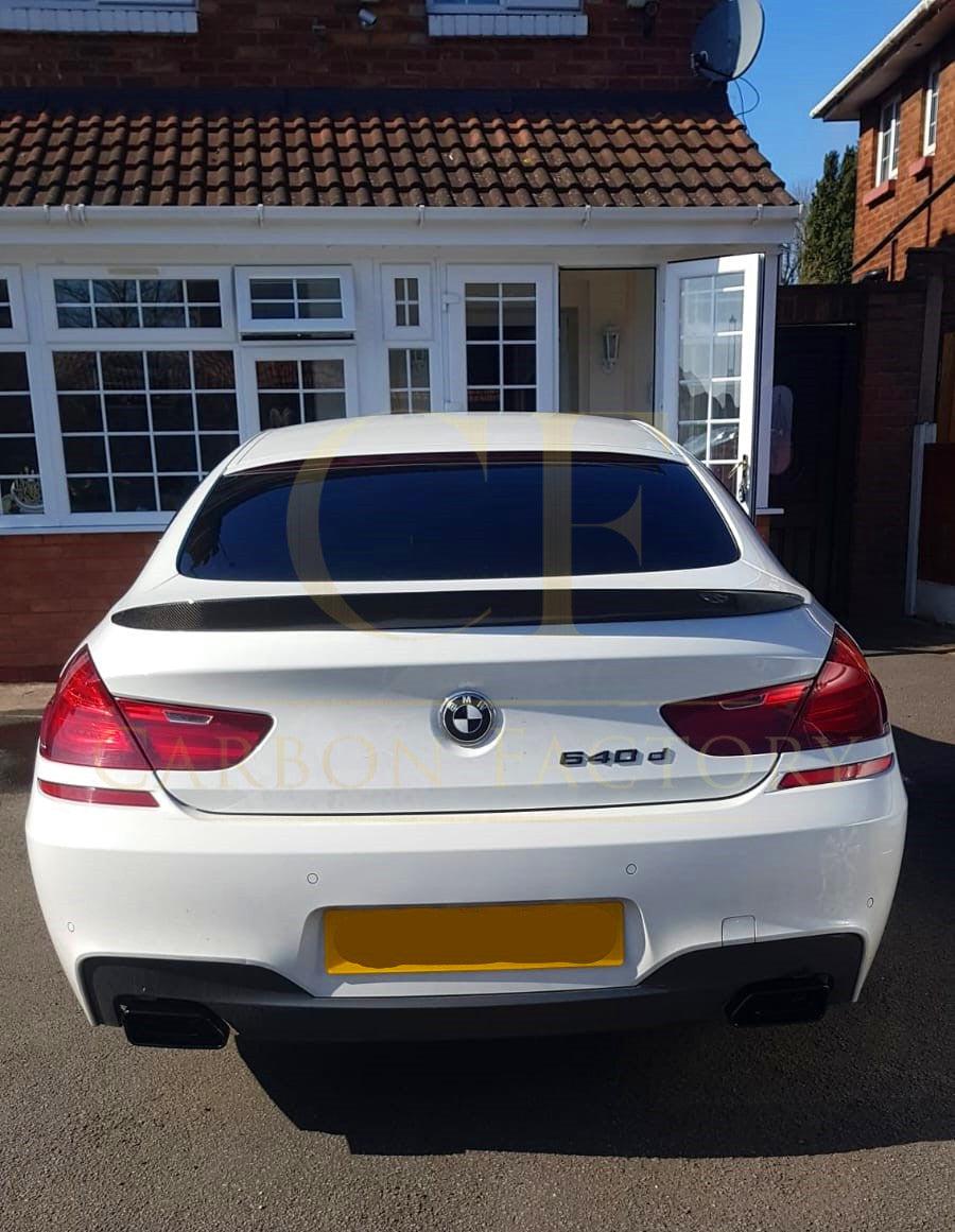 BMW 6 Series F06 F12 F13 inc M6 Carbon Fibre Boot Spoiler MP Style 11-18-Carbon Factory