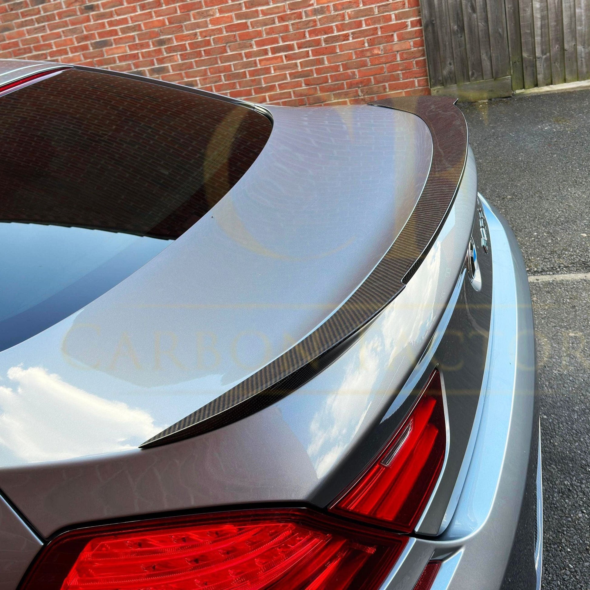 BMW 6 Series F06 F12 F13 inc M6 Carbon Fibre Boot Spoiler V Style 11-18-Carbon Factory