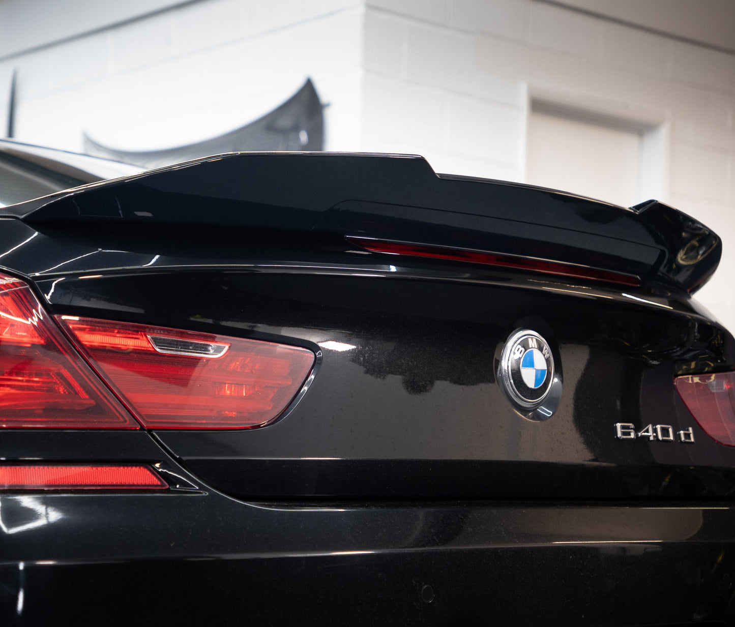 BMW 6 Series F06 F13 inc M6 PSM Style Gloss Black Boot Spoiler 11-18-Carbon Factory