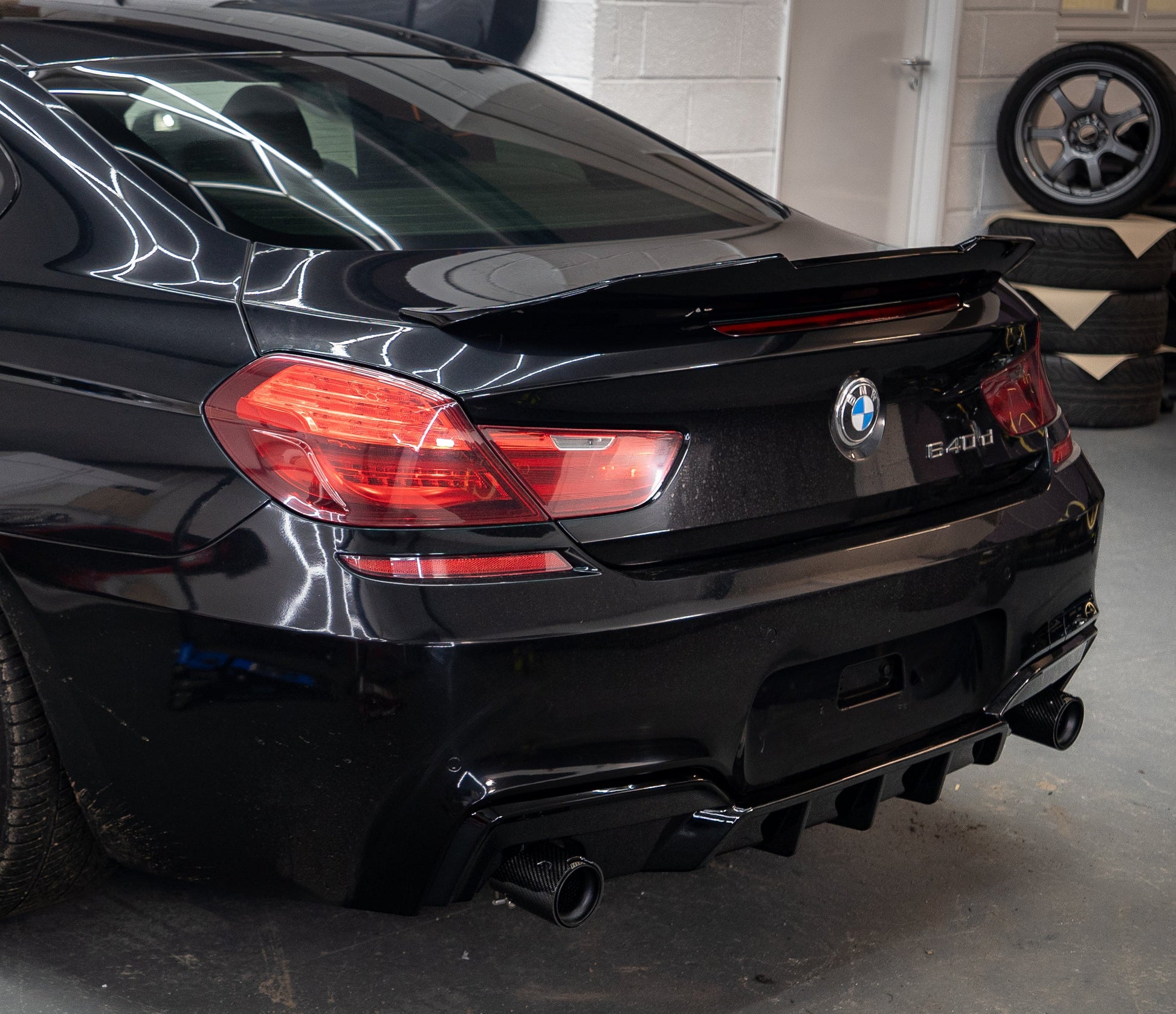 BMW 6 Series F06 F13 inc M6 PSM Style Gloss Black Boot Spoiler 11-18-Carbon Factory