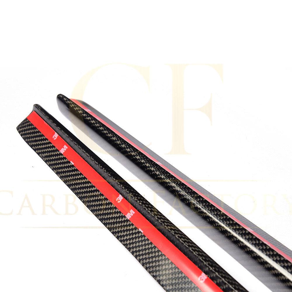 BMW 6 Series F06 inc M6 4 Door V Style Carbon Fibre Side Skirt 11-18-Carbon Factory