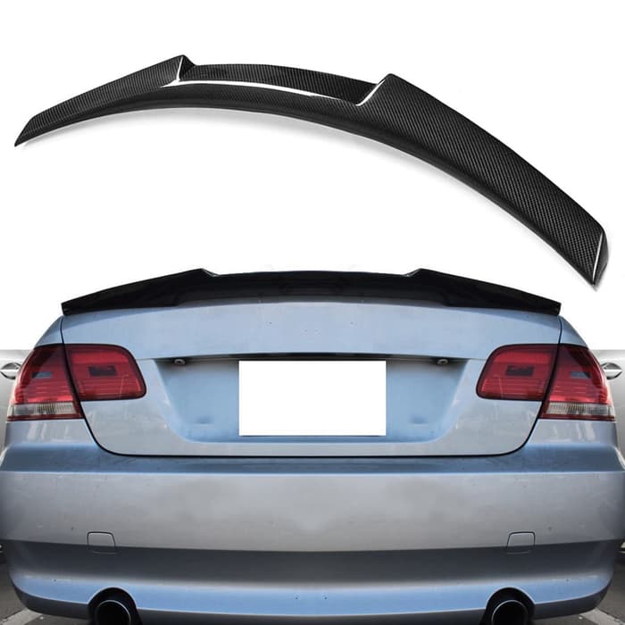 BMW E46 3 Series V Style Pre-Preg Carbon Fibre Boot Spoiler 96-05 by Carbon Factory-Carbon Factory