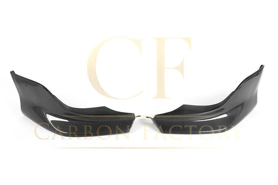 BMW E60 5 series Carbon Fibre Front Bumper Covers 03-10 by Carbon Factory-Carbon Factory