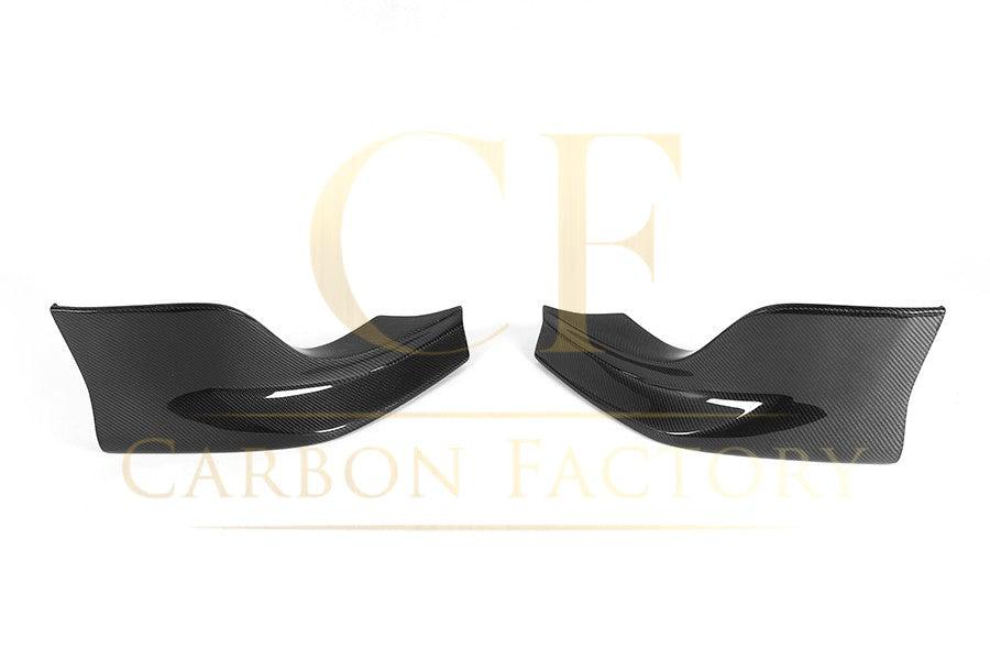 BMW E60 5 series Carbon Fibre Front Bumper Covers 03-10 by Carbon Factory-Carbon Factory