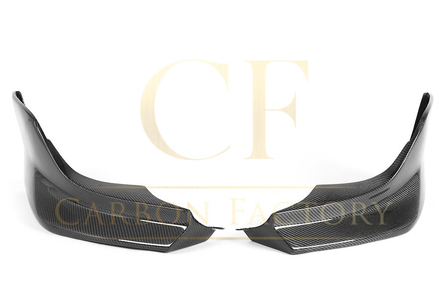 BMW E60 5 series Carbon Fibre Front Bumper Covers 03-10 by Carbon Factory-Carbon Factory